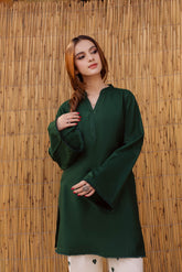 Nooray Green β 2 Piece Kurti Set