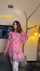 Floral Fusion Kurti Set πΈπ 2 PCs