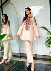 🌼 Mehr-e-Nazuk – 2 Piece Kurti Set 💫
