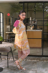 ๐งก Zauq-e-Gulzar โ 2 Piece Kurti Set