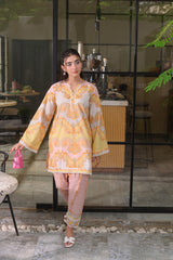 ๐งก Zauq-e-Gulzar โ 2 Piece Kurti Set