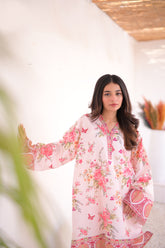 Dilruba Chic Pink 2-Piece Kurti Set ππΏ