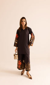 New Black 2-Piece Kurti Set