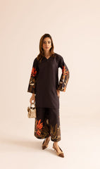 New Black 2-Piece Kurti Set