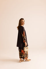 New Black 2-Piece Kurti Set