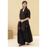 π€ Zohra Noir β 2 Piece Kurti Set
