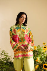 ✨ Golden Breeze – 2 Piece Kurti Set