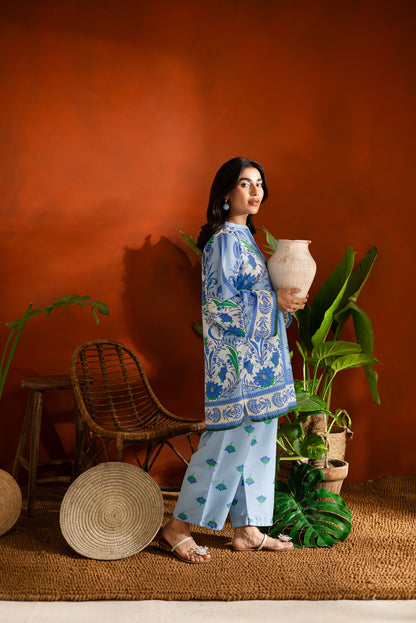 💫 Zarreen – 2 Piece Kurti Set