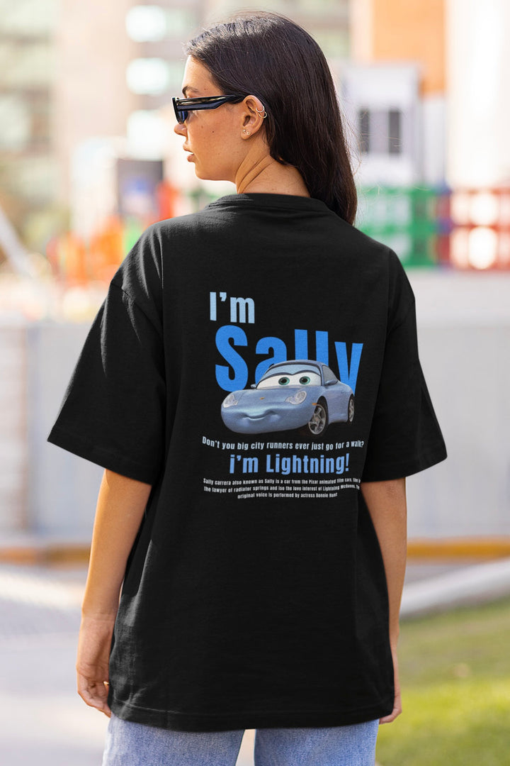 Sally Premium Tee 🚗🌟 Back Side