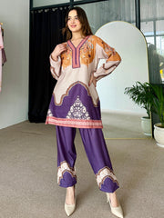 ✨ Mehrunisa – 2 Piece Kurti Set