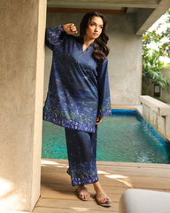 Chaand Sa Noor 🌙🧵 2 Pcs Kurti Set