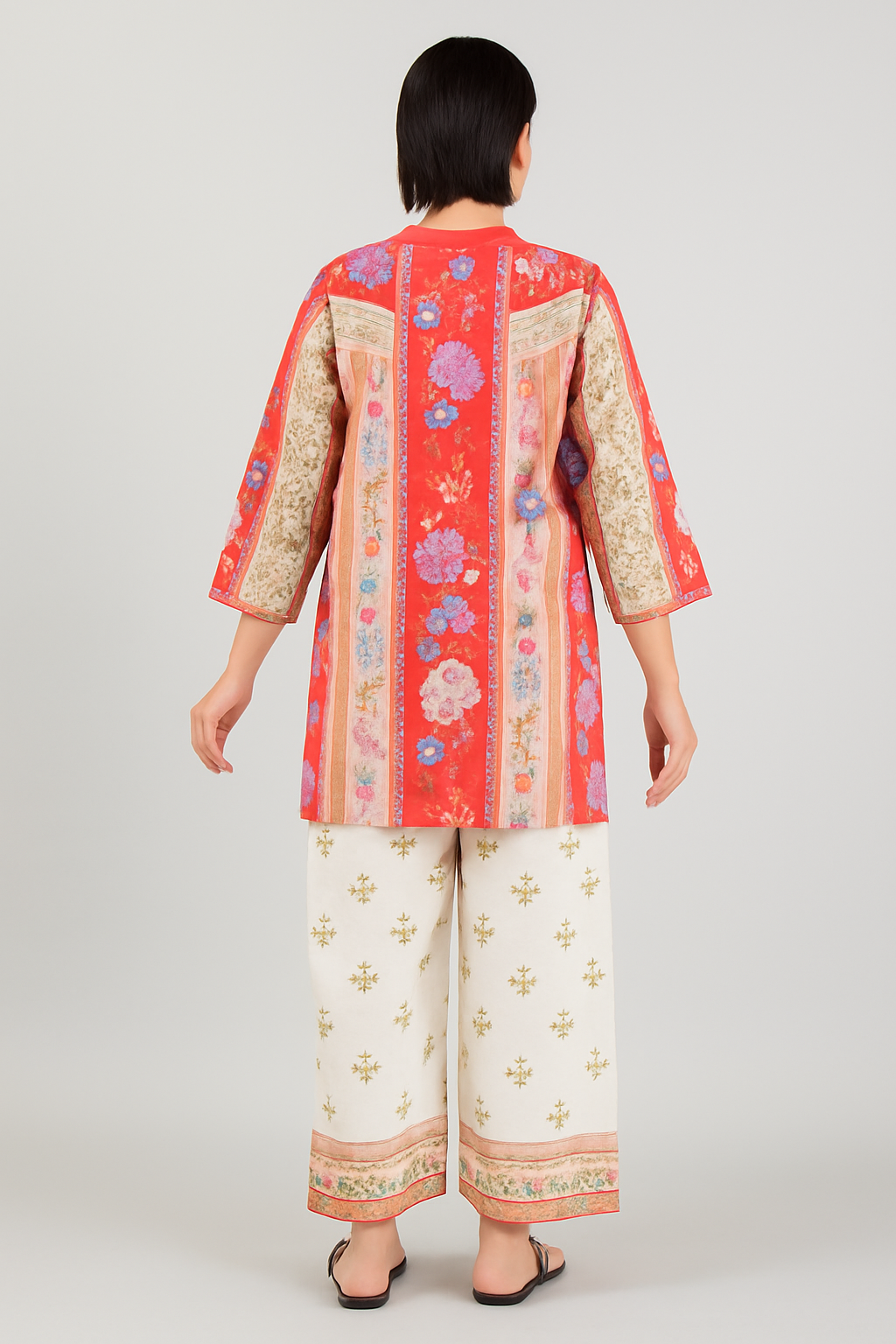 🌹 Parizad – 2 Piece Kurti Set