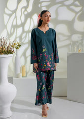 Zauq-e-Rang 🎨🌼 2 Pcs Kurti Set