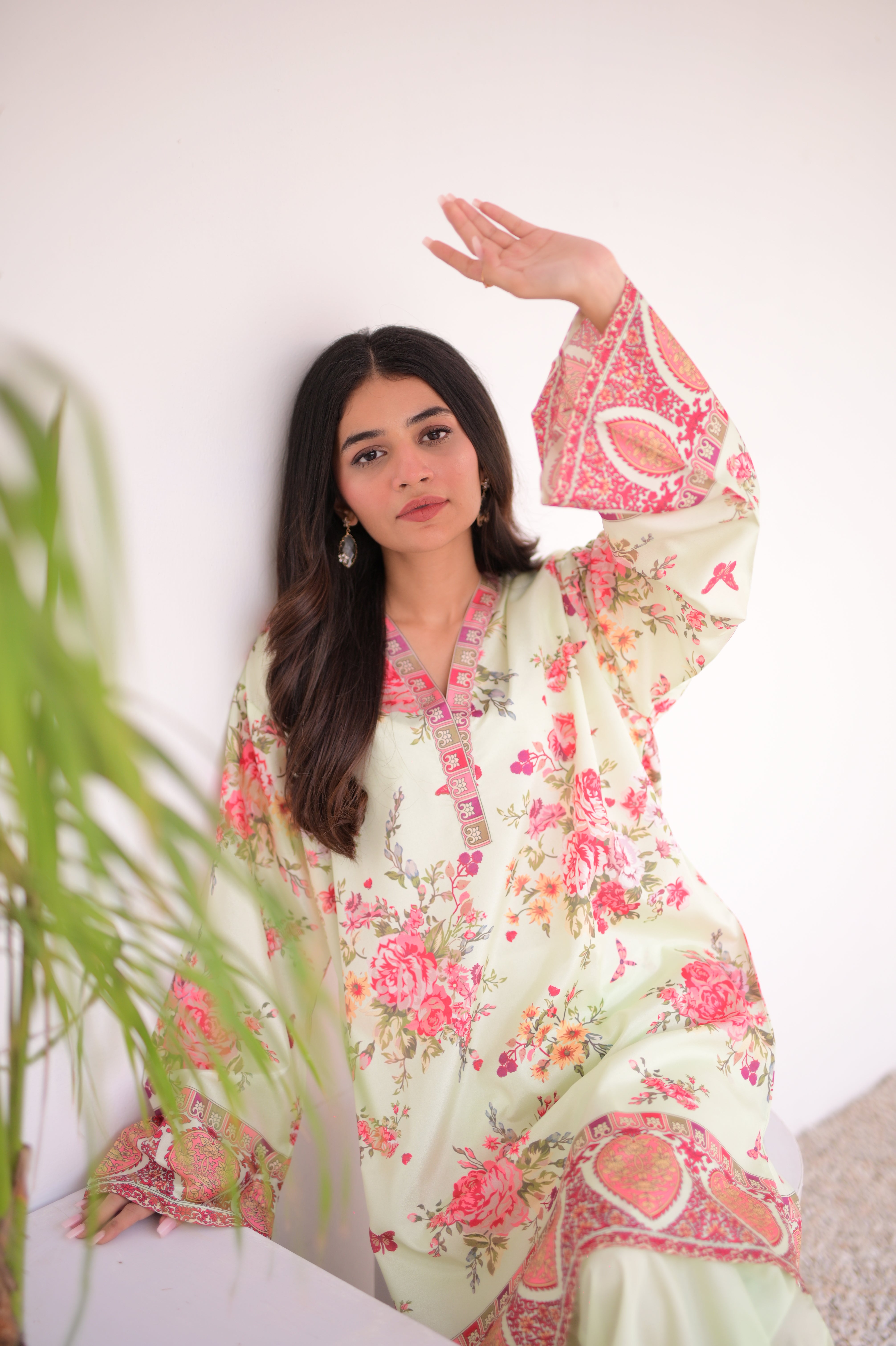 Dilruba Chic Pista 2-Piece  Kurti Set 💖🌿