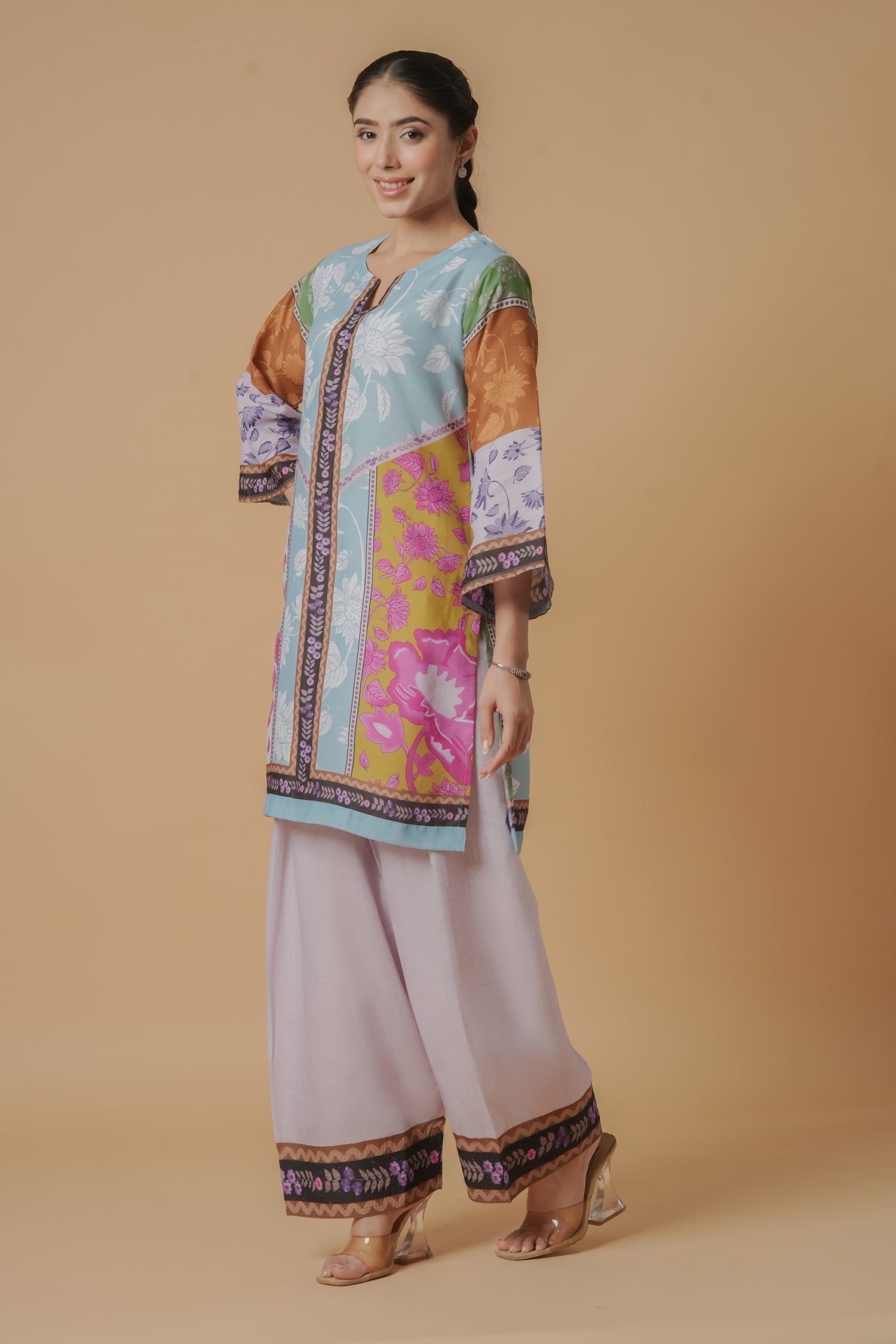 🌹 Savera – 2 Piece Kurti Set