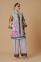 🌹 Savera – 2 Piece Kurti Set