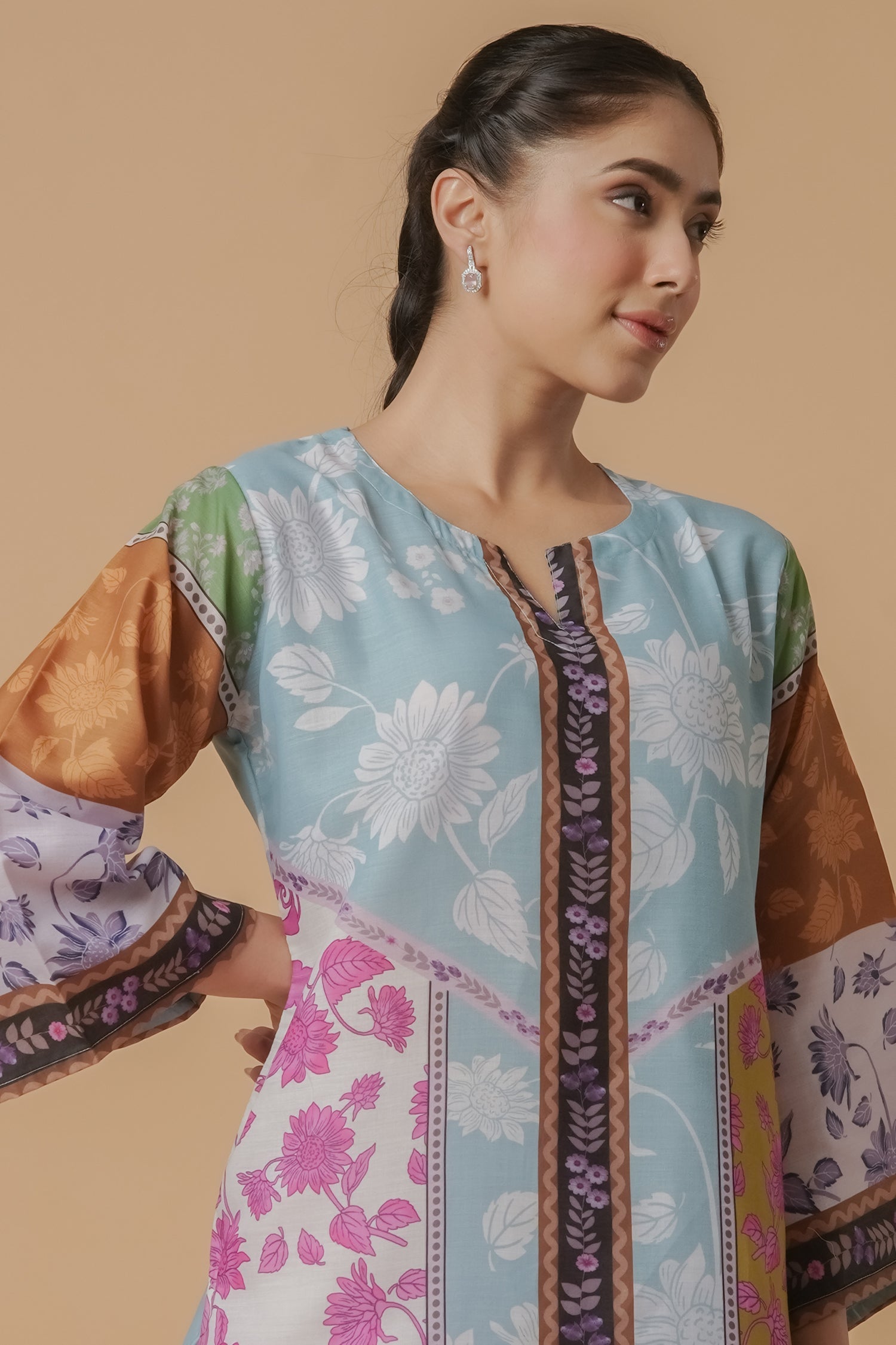🌹 Savera – 2 Piece Kurti Set