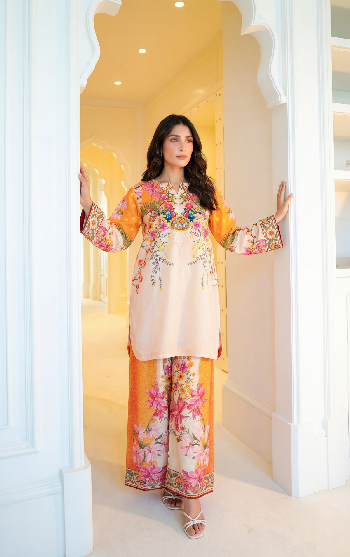 💫 Mehar Gul – 2 Piece Kurti Set ( Dananeer)