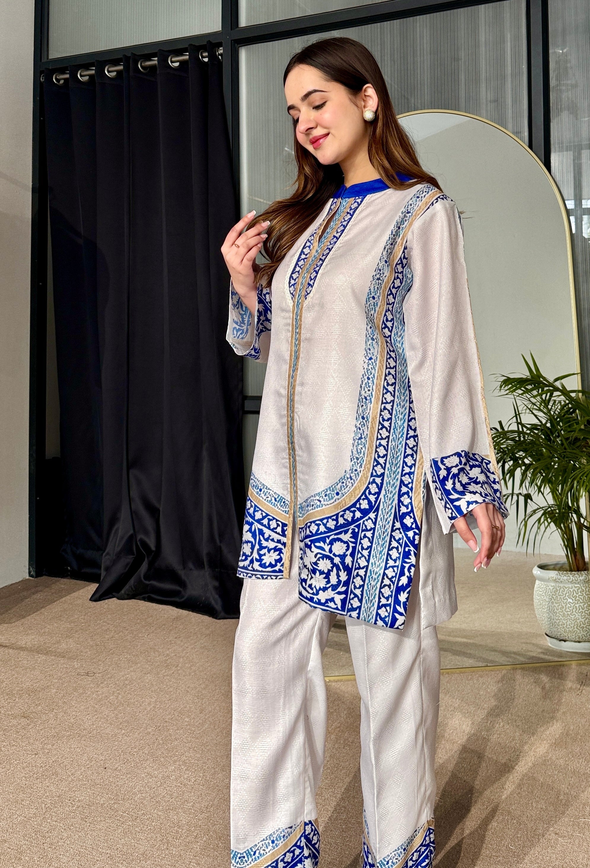 💗 Blush Charm | 2Pc Kurti Set