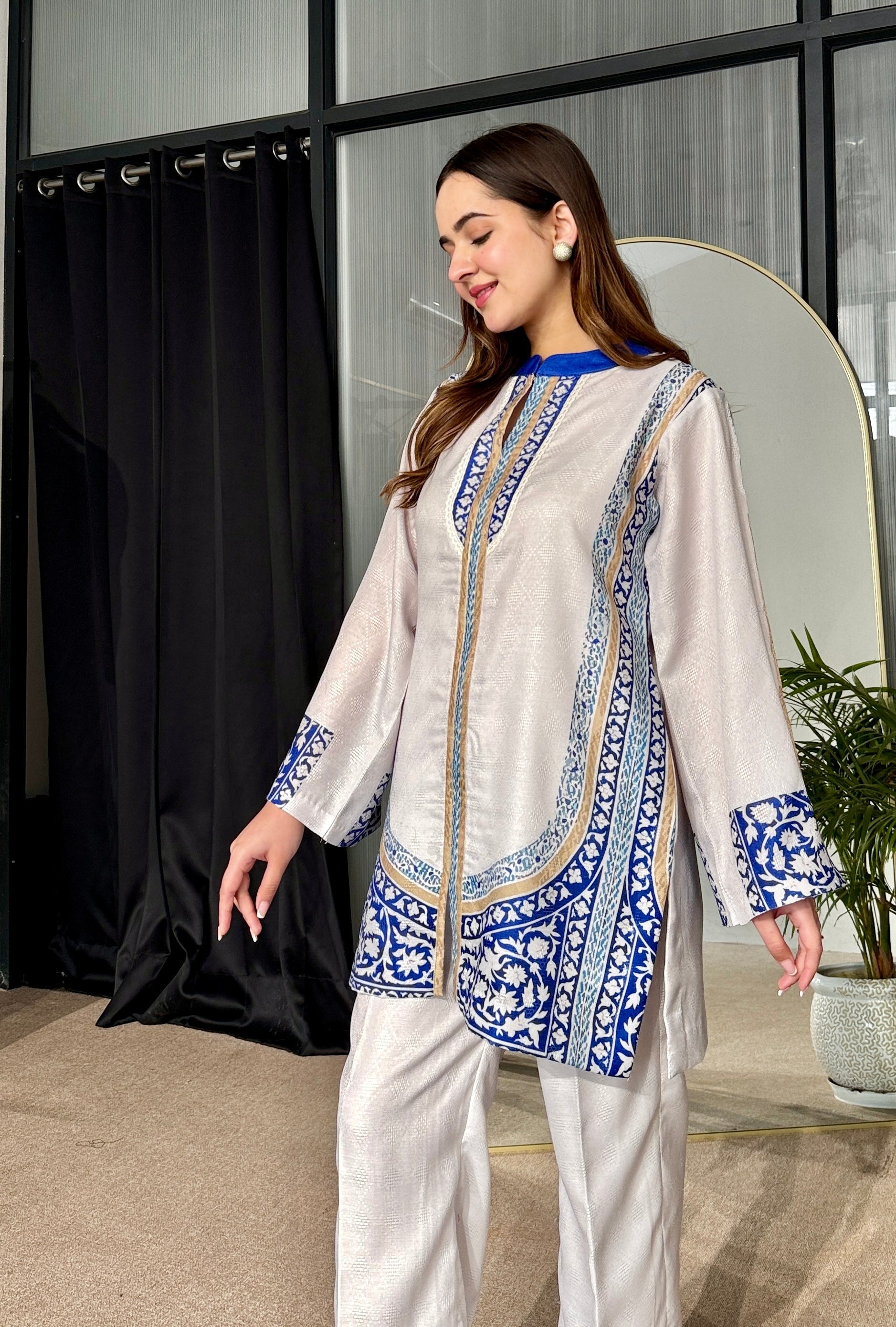 💗 Blush Charm | 2Pc Kurti Set