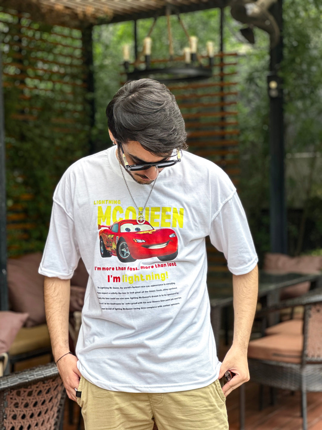 McQueen Premium Tee 🏎️✨ Front Side