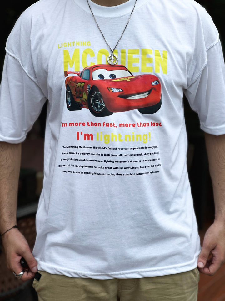 McQueen Premium Tee 🏎️✨ Front Side