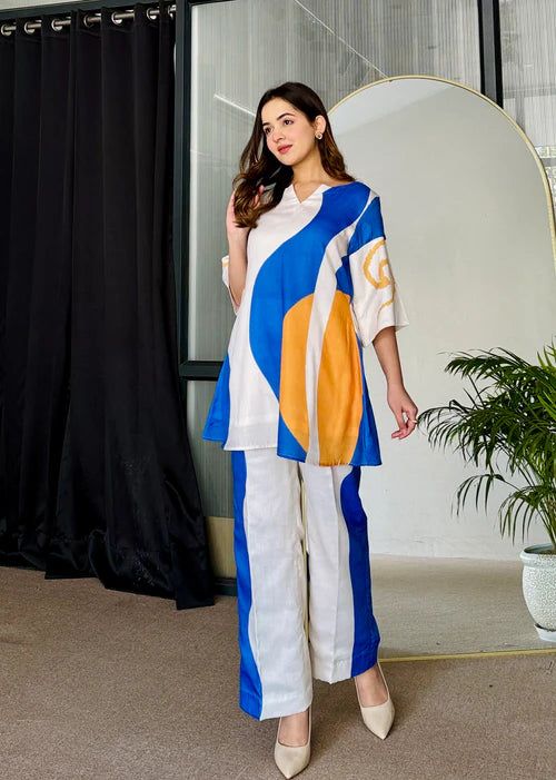 Zarnoor - 2 PCS Kurti Set