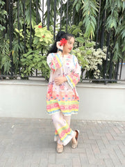 🌺 Laila Rose – 2 Piece Kurti Set