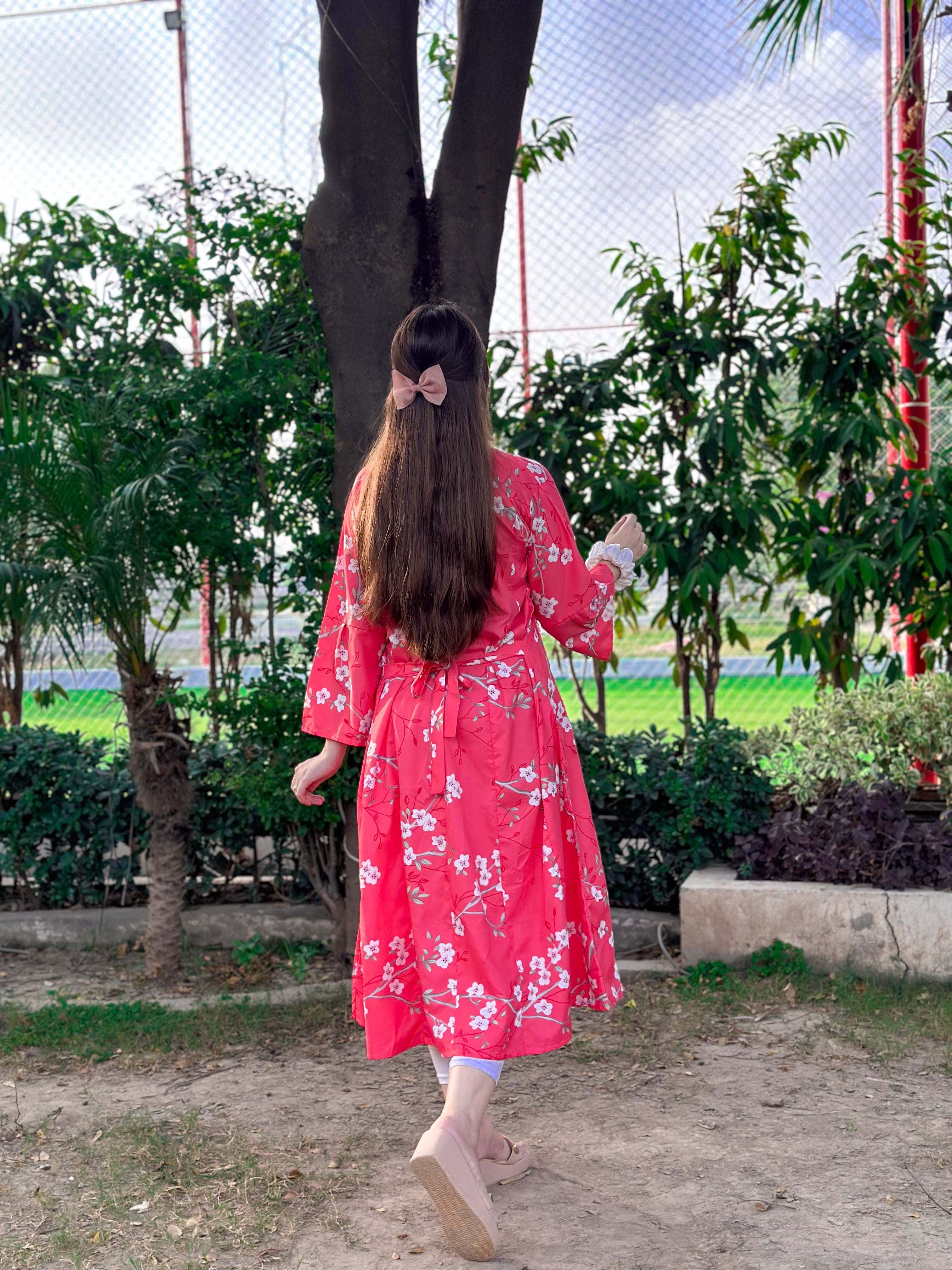 🌹 Surkhi-e-Gul Maxi