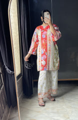 🌹 Parizad – 2 Piece Kurti Set