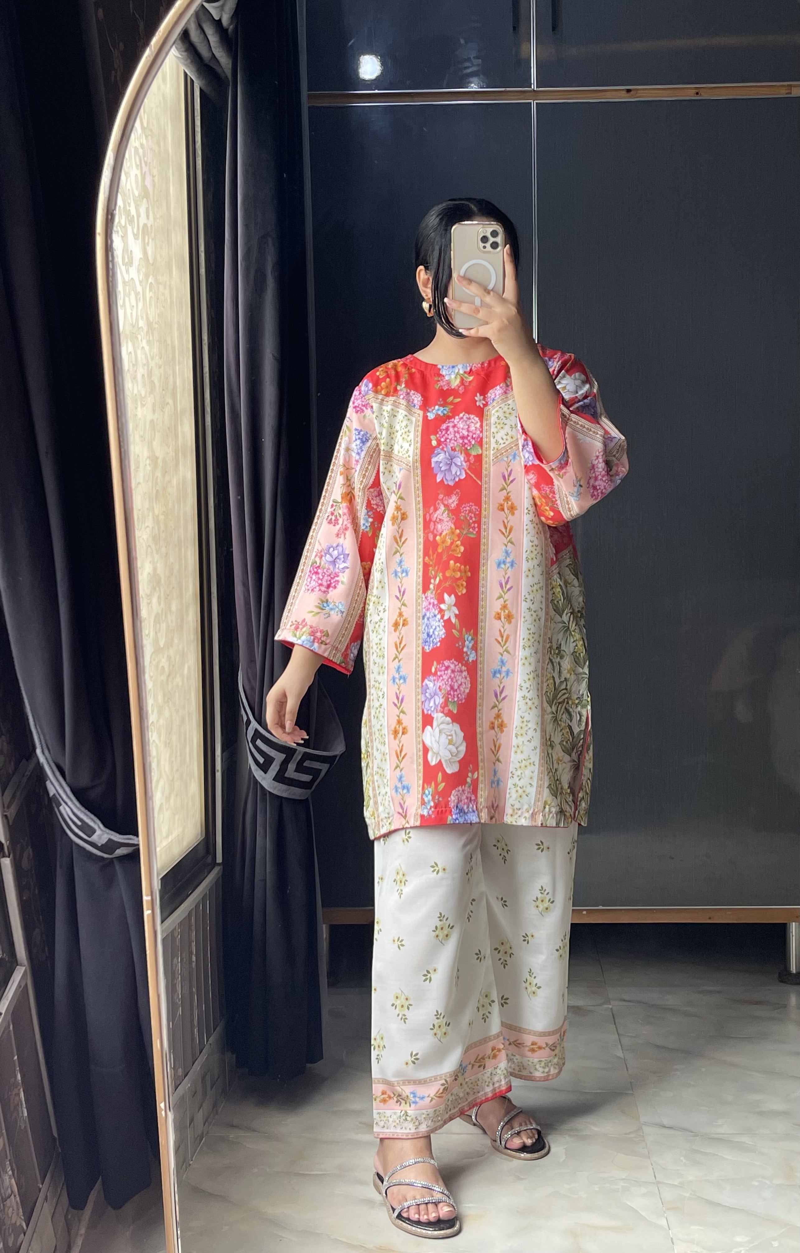 🌹 Parizad – 2 Piece Kurti Set