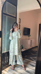 Mocha Gul – 2 Piece Kurti Set