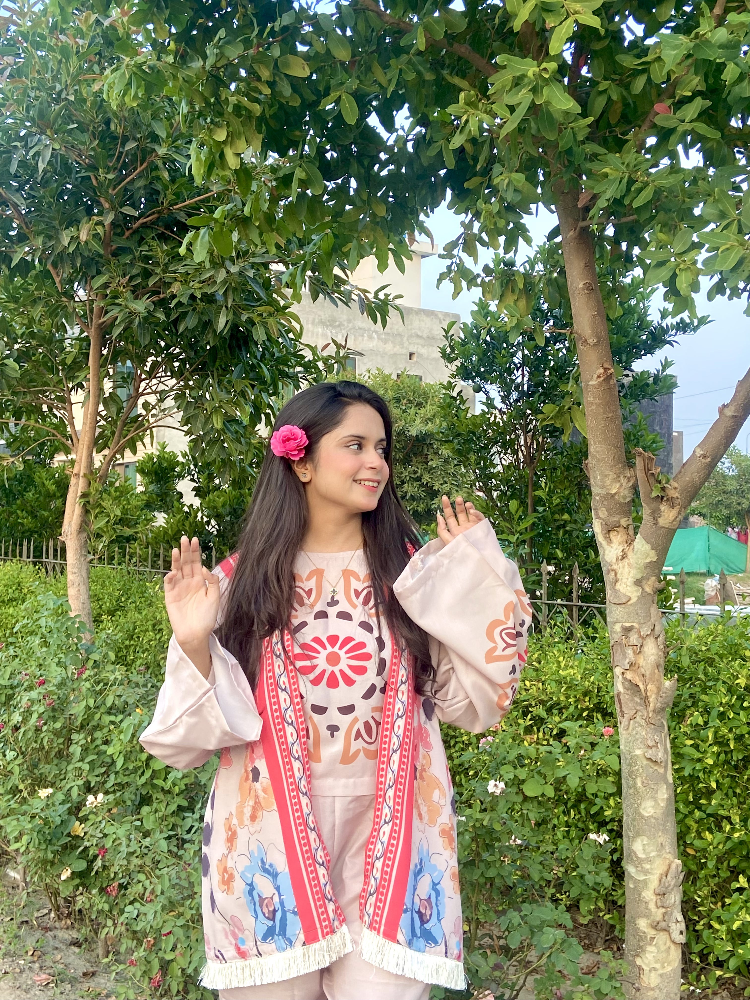 Nooré Haya – 3 Pc Co-ord Set 🌸