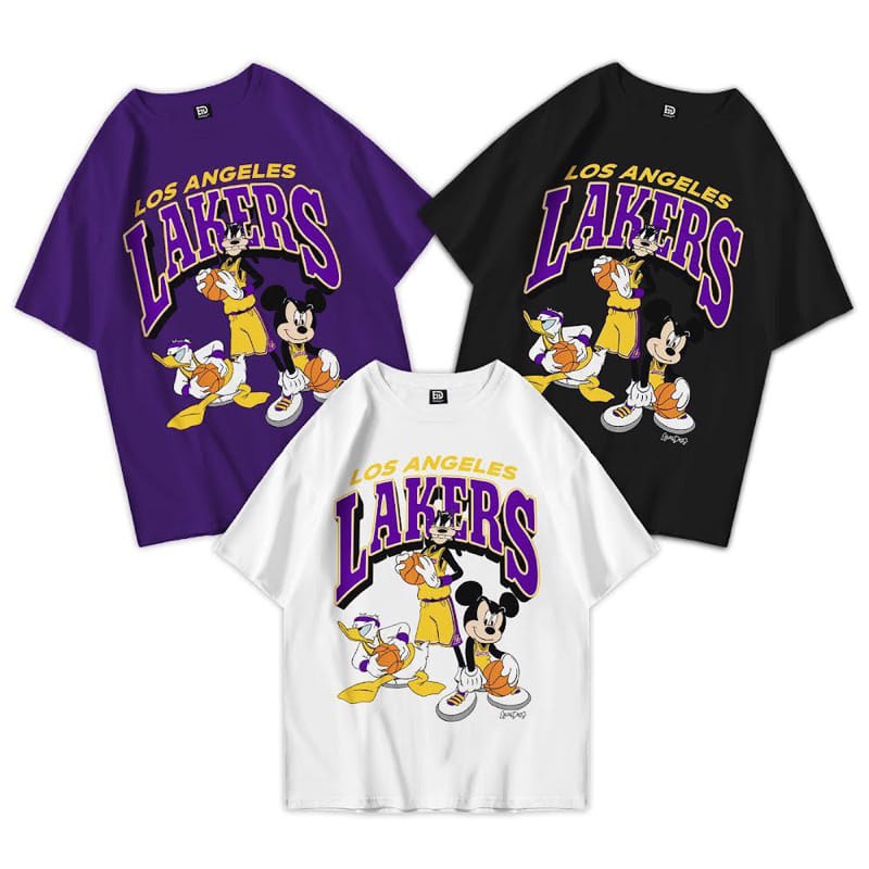 Lakers Disney Tee 🏀✨🌴