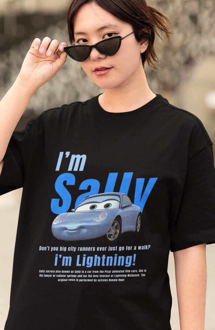 Sally Premium Tee 🚗🌟 Front side