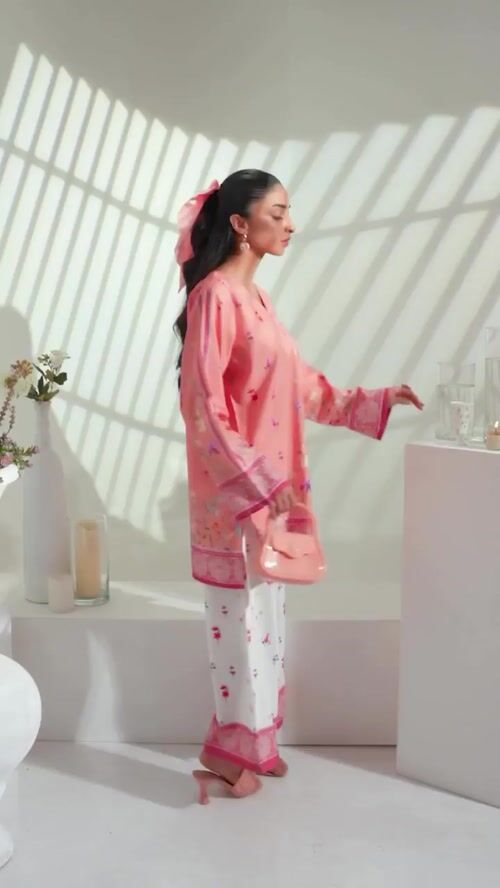 Raang-e-Falak 🌈🌌 2 Pcs Kurti Set