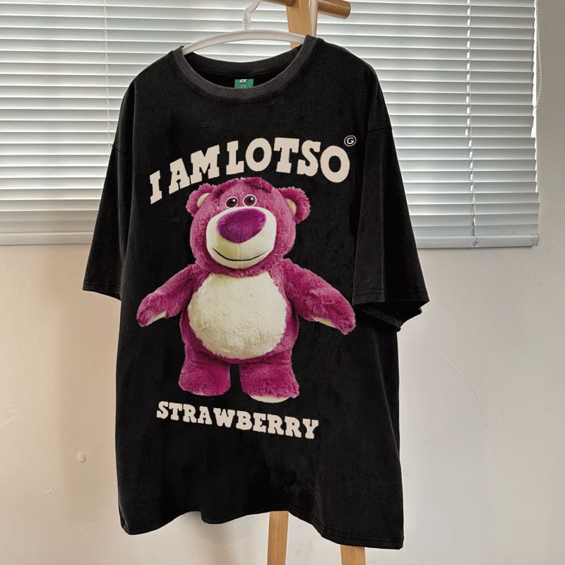 "Lotso 🐻 Strawberry 🍓 Delight" Tee